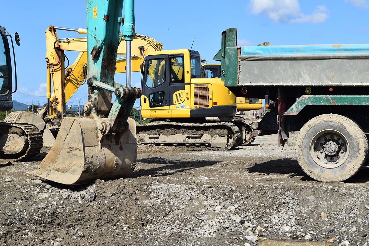 現場打合せの様子